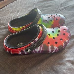 Multicolored Crocs
